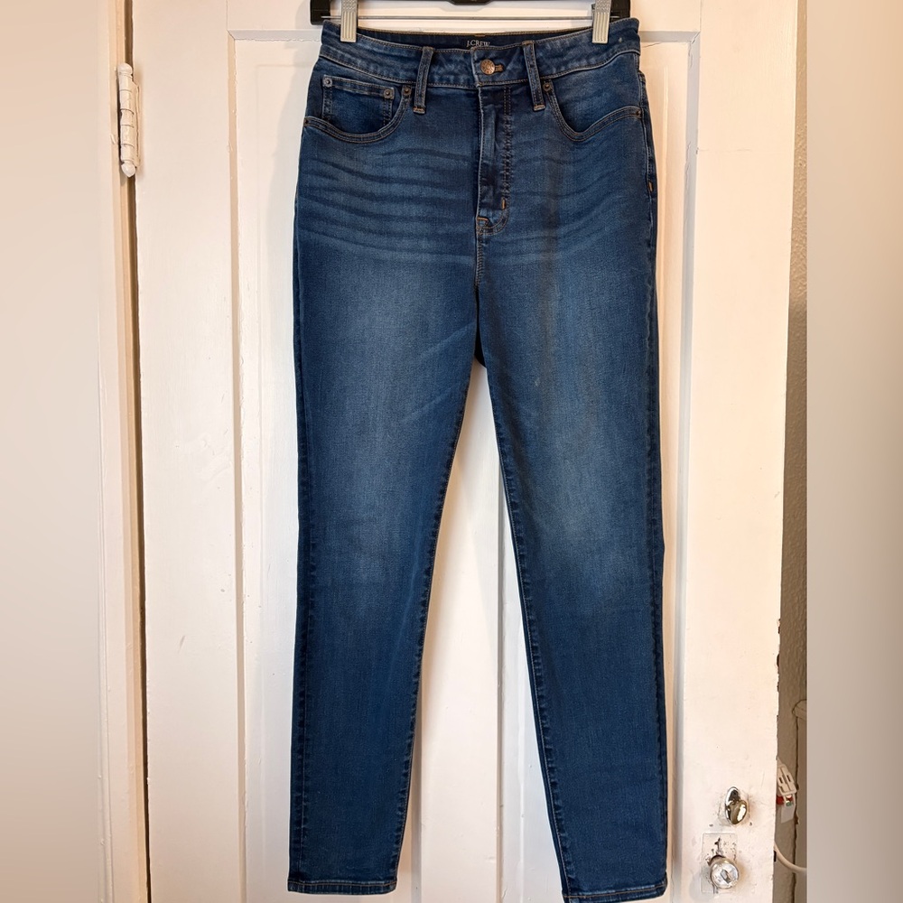 J. Crew Women's Skinny Jeans in Deep Blue